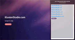 Desktop Screenshot of illusionstudio.com