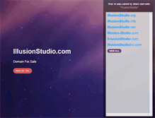 Tablet Screenshot of illusionstudio.com